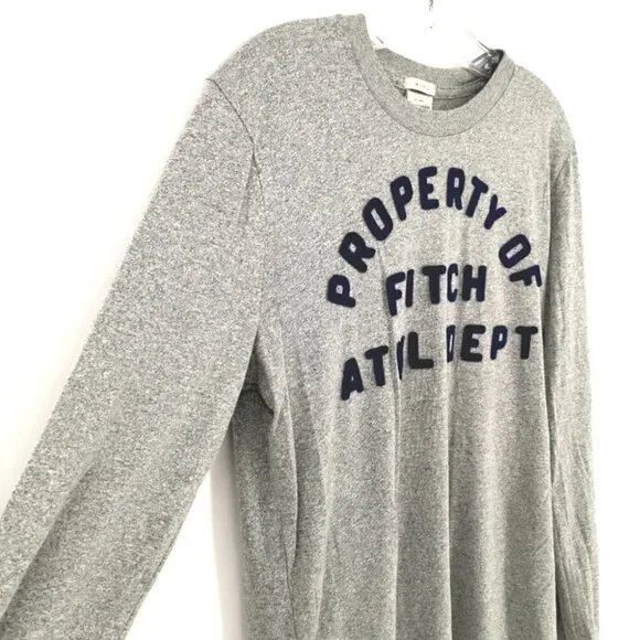 Abercrombie & Fitch Men's S Cotton Long Tee Shirt - Picture 3 of 11